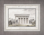 Thomas de Thomon, Jean François - The Temple of Paul I (or the Mausoleum of Paul I) in the Park of Pavlovsk