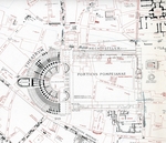 Lanciani, Rodolfo Amedeo - Plan of the theatrum Pompei (From: Forma Urbis Romae)