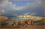 Caffi, Ippolito - The Isthmus of Suez