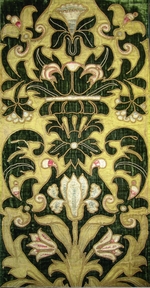 West European Applied Art - Embroidered Tapestry