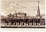 Russian Master - Funeral ceremony of Emperor Alexander I at the Moscow Kremlin