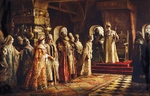 Makovsky, Konstantin Yegorovich - Tsar Alexei Mikhailovich Choosing a Bride