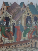 Anonymous - Arrest of Dmitry the Grandson and his mother (From the Illuminated Compiled Chronicle)