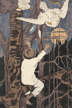 Polenova, Elena Dmitryevna - Illustration to the The Tale Synko-Philipko
