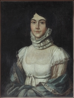 Anonymous - Portrait of Maria Mikhaylovna Lermontova (1795-1817)