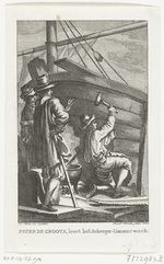 Vinkeles, Reinier - Peter the Great working at Amsterdam Naval Shipyard