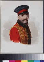 Klünder, Alexander Ivanovich - Portrait of Prince Alexander Fyodorovich Galitzine-Prozorovsky (1810-1898)
