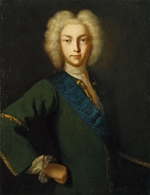 Anonymous - Portrait of the Tsar Peter II of Russia (1715-1730)