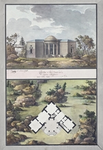 Thomas de Thomon, Jean François - Pavilion in the English garden