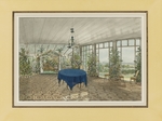 Kolmann, Karl Ivanovich - Winter Garden in the Pavlino Estate of Vielgorsky