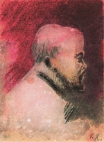 Hlavácek, Karel - Portrait of the Poet Paul Verlaine (1844-1896)