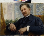 Repin, Ilya Yefimovich - Portrait of Y.M. Vengerov
