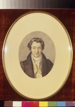 Tropinin, Vasili Andreyevich - Portrait of the Actor Pavel Mochalov (1800-1848)