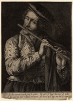 Vorsterman, Lucas, the Elder - The Flute Player