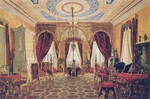 Anonymous - Drawing room in the Manor House Grafskaya Slavyanka of Countess Julia Samoilova