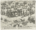 Hogenberg, Frans - The sinking of the Spanish Armada in 1588