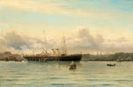 Lübbers, Holger Peter Svane - Imperial Yacht Polestar in Copenhagen Harbour