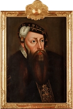 Pasch, Ulrika Fredrika - Portrait of the King Gustav I of Sweden (1496-1560)