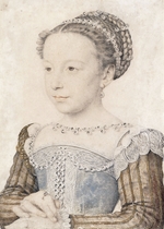Clouet, François - Portrait of Margaret of Valois (1553-1615)