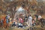 Tayler, John Frederick - Fête champêtre in the time of Charles II