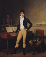 Boilly, Louis-Léopold - Portrait of the composer François-Adrien Boieldieu (1775-1834)