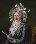 Labille-Guiard, Adélaïde - Portrait of Madame de Genlis (1746-1830)