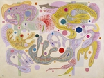 Kandinsky, Wassily Vasilyevich - Capricious Forms (Formes capricieuses)