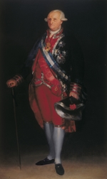 Goya, Francisco, de - Charles IV in the Uniform of Colonel of the Guardias de Corps
