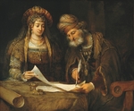 Gelder, Aert de - Esther and Mordechai