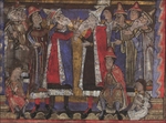 Anonymous - Matthew and the representatives of the twelve tribes of Israel (Gospels, formerly Dresden Ms. A 94)