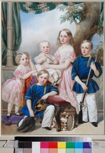Hau (Gau), Vladimir (Woldemar) Ivanovich - Children of Duke Peter of Oldenburg (1812–1881): Alexandra, Katharine, Nikolaus, Alexander and Georg