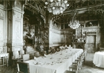 Photo studio I. Mechkovsky - The Dining room of the Emperor palace in the Bialowieza Park
