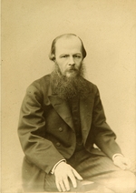 Photo studio V. Lauffert - Portrait of the author Fyodor Mikhaylovich Dostoyevsky (1821-1881)