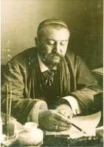 Bulla, Karl Karlovich - Portrait of the author Alexander I. Kuprin (1870-1938)
