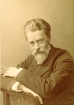 Russian Photographer - Portrait of the artist Vladimir Y. Makovsky (1846-1920)