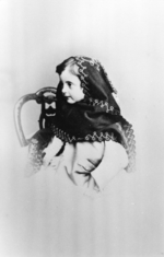 Russian Photographer - Portrait of Grand Duchess Anastasia Mikhailovna of Russia, Grand Duchess of Mecklenburg-Schwerin (1860-1922)