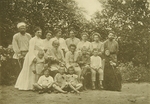 Tolstaya, Sophia Andreevna - Leo Tolstoy with his Family in Yasnaya Polyana
