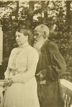 Tolstaya, Sophia Andreevna - Leo Tolstoy and Sophia Andreevna