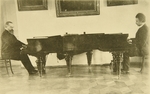 Tolstaya, Sophia Andreevna - Composers Sergei Taneyev and Alexander Goldenweiser play the piano