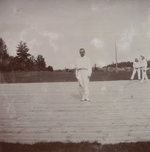 Anonymous - Nicholas II of Russia on the tennis court