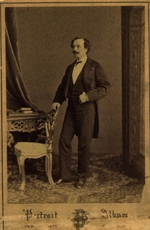 Bergamasco, Charles (Karl) - Portrait of the dancer and choreographer Marius Petipa (1818-1910)