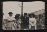 Anonymous - Léon Bakst (left) and Sergei Diaghilev (center) with unidentified others