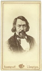 Photo studio Wesenberg - Portrait of the Poet Aleksey Khomyakov (1804-1860)