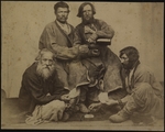Lühdorf, Friedrich August, Freiherr von - A group of drunk men in Siberia
