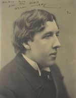 Anonymous - Portrait of the writer Oscar Wilde (1854-1900)