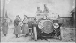 Anonymous - Nicholas II of Russia, Grand Duke Nicholas Nikolaevich and General Count Georgi Bobrinsky at the front