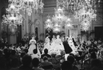 Anonymous - Giovan Battista Giorgini's fashion show in Sala Bianca di Palazzo Pitti