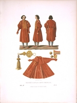 Solntsev, Fyodor Grigoryevich - A Polish Kaftan of Peter the Great. From the Antiquities of the Russian State