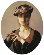 Somov, Konstantin Andreyevich - Portrait of a Lady