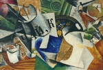 Popova, Lyubov Sergeyevna - Still life with tray